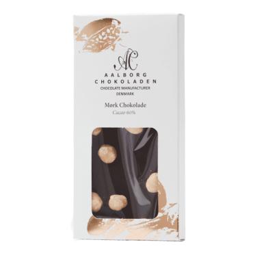 Aalborg Chokoladen Mørk chokolade med hasselnødder