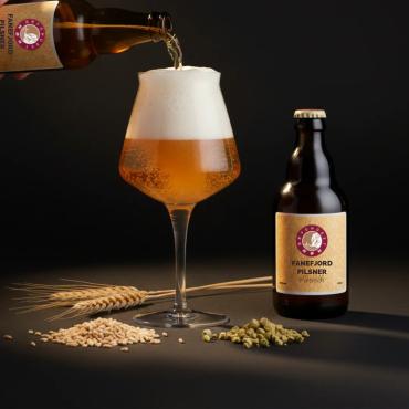 Bryghuset Møn - Fanefjord Pilser alkoholfri – billede 2