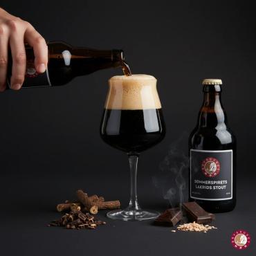Bryghuset Møn - Sommerspirets Lakrids Stout – billede 2