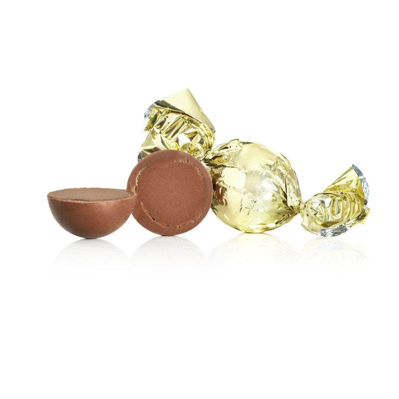 Cocoture guld fyldt chokoladekugle - flødechokolade m/karamel