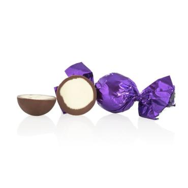 Cocoture lilla fyldt chokoladekugle flødechokolade m/cookie