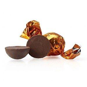 Cocoture orange fyldt chokoladekugle - 70% mørk chokolade m/chokocream