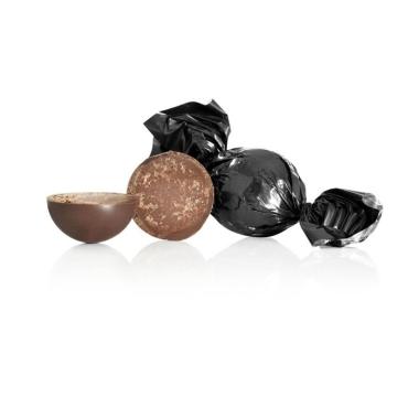 Cocoture sort fyldt chokoladekugle - mørk chokolade m/espressokaffe