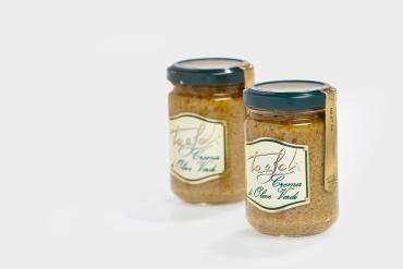 Crema di olive verdi