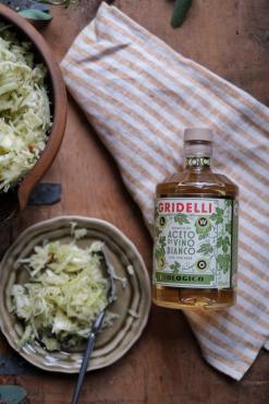 Gridelli Aceto di vino bianco, 500 ml, økologisk – billede 2