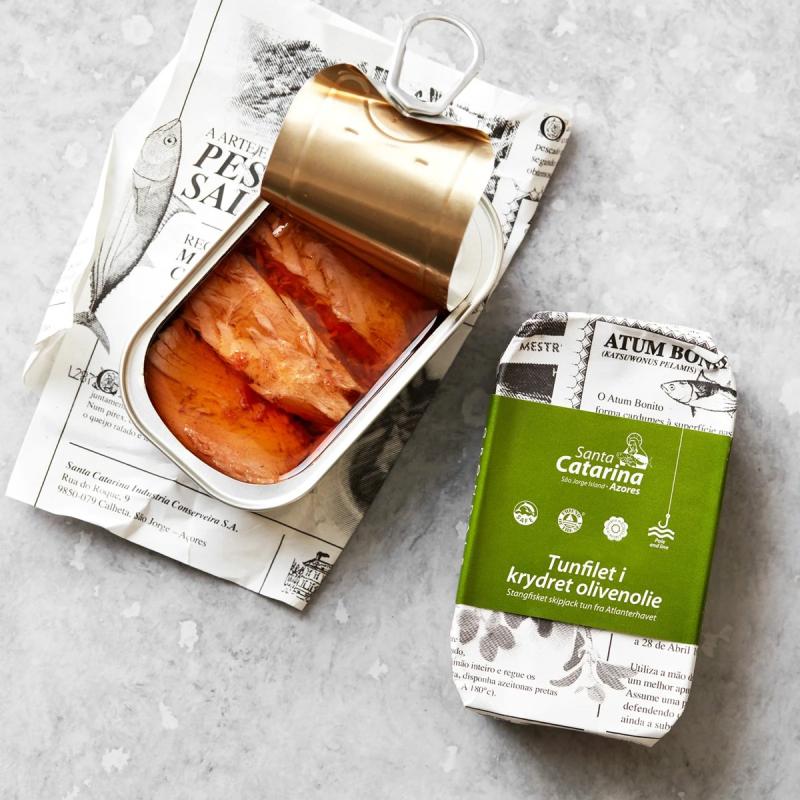 Grøndals Tunfilet i krydret olivenolie