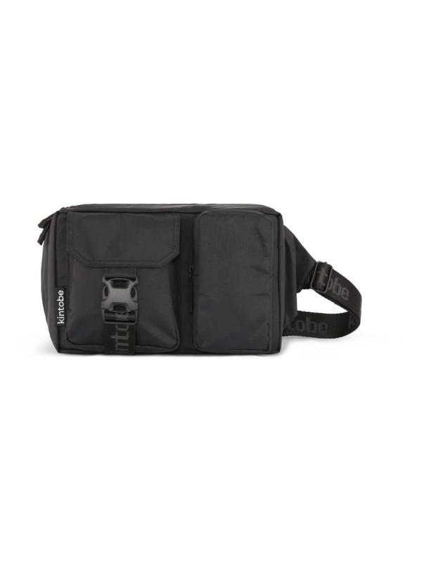 Kintobe LUCA Crossbody Bag - Jet Black