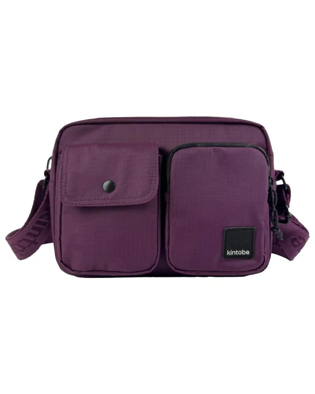 Kintobe MILES Crossbody Bag - Deep Aubergine