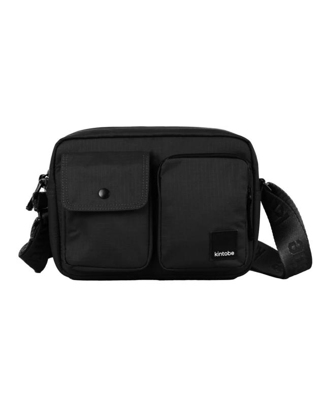 Kintobe MILES Crossbody Bag - Jet Black