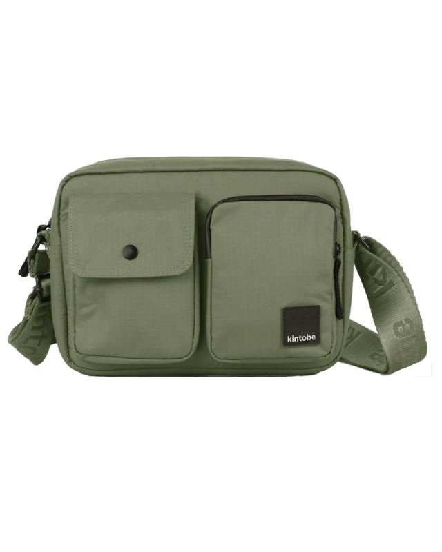 Kintobe MILES Crossbody Bag - Olive Leaf
