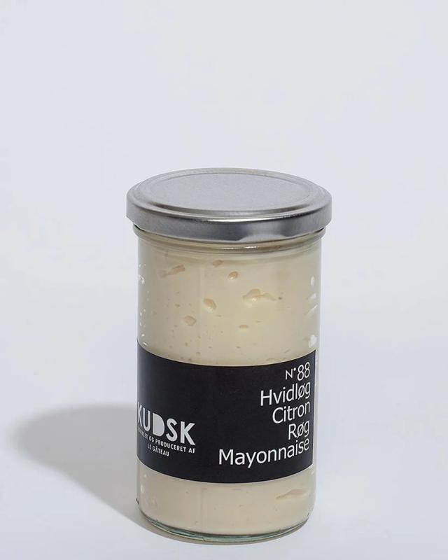 KUDSK Hvidløg citron røg mayonnaise