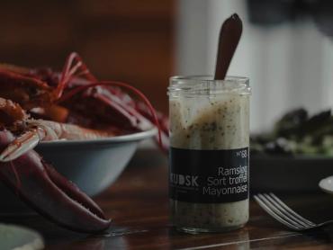 KUDSK Ramsløg sort trøffel mayonnaise – billede 2