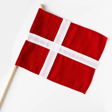 Langkilde & Søn - Hurraflag i ægte flagdug
