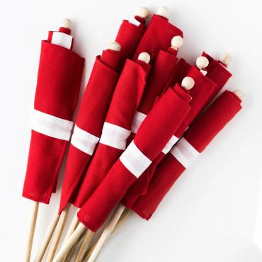 Langkilde & Søn - Hurraflag i ægte flagdug – billede 2
