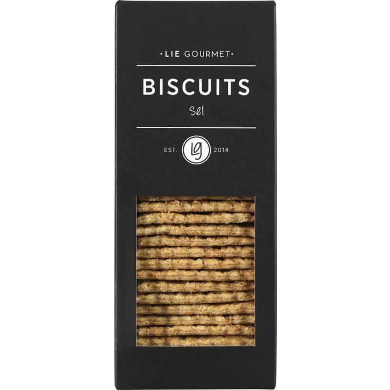 Lie Gourmet Gourmetkiks med rug og flagesalt (175 g)