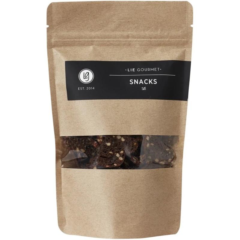 Lie Gourmet Rugbrødssnacks med havsalt (90 g)
