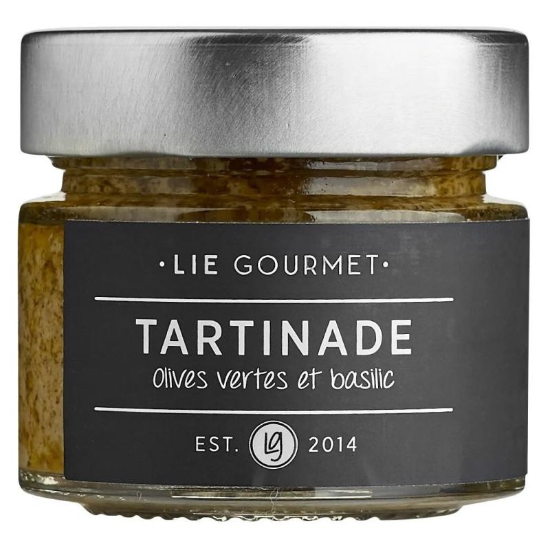 Lie Gourmet Tapenade grøn oliven/basilikum (80 g)