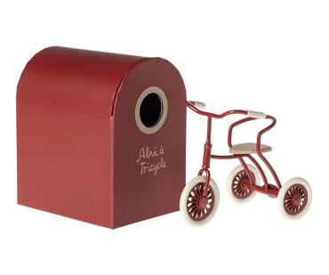 Maileg Cykel, mus - Rød – billede 2