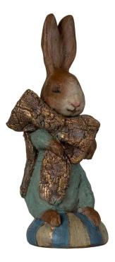 Maileg Easter Bunny No. 15 stribet – billede 2