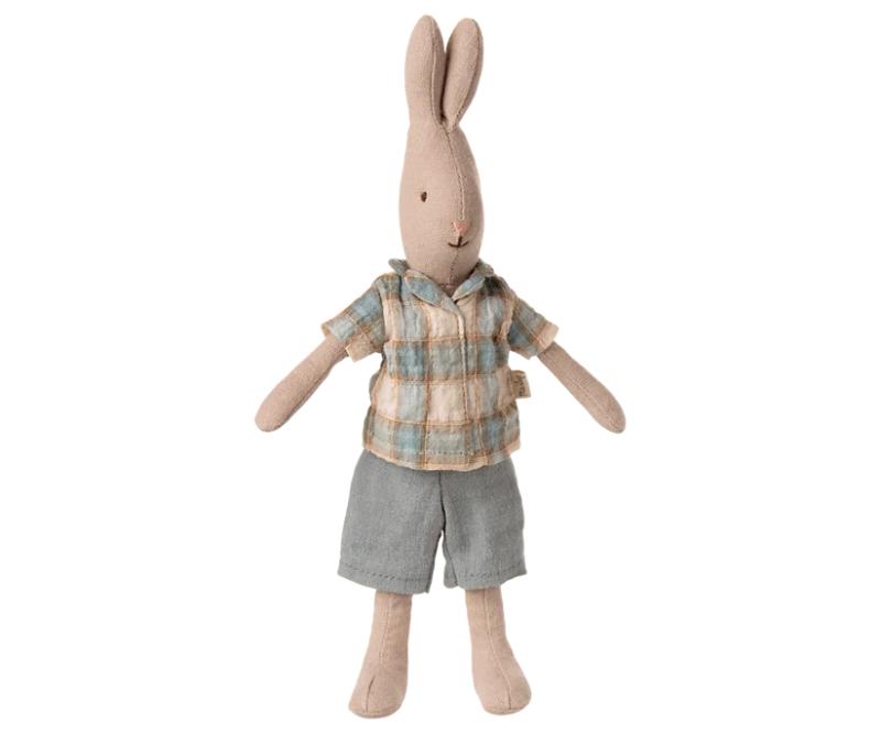 Maileg Hare størrelse 1, Klassisk - Bluse og shorts