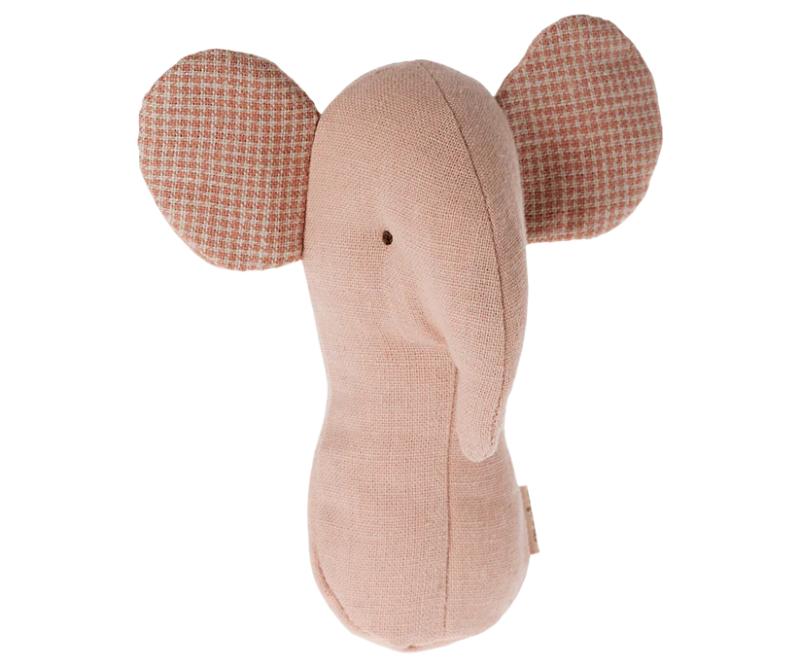 Maileg Lullaby friends, Elefant rangle - Rosa
