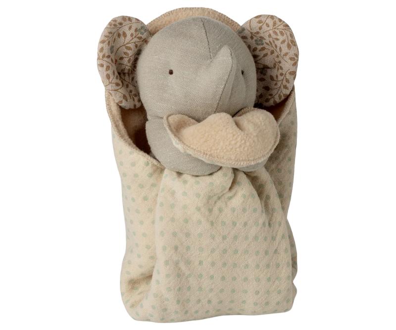 Maileg Lullaby friends, Elefant, Mini, Grå
