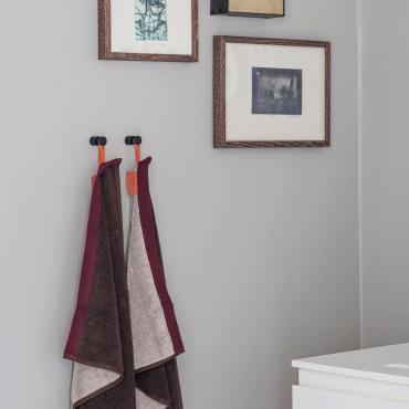 Mette Ditmer SOFT håndklæde, Brown / Sand – billede 2