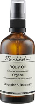 Munkholm Bodyoil Lavender & Rosemary 100 ml.
