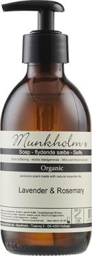 Munkholm Flydende sæbe, Lavender & Rosmary 250ml.
