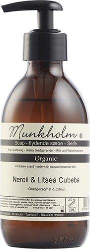 Munkholm Flydende sæbe, Neroli & Litsea Cubeba, 250ml.