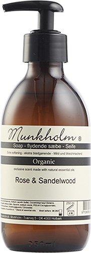 Munkholm Flydende sæbe, Rose & Sandelwood 250ml