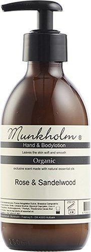 Munkholm Hand & Bodylotion Rose & Sandelwood 250ml