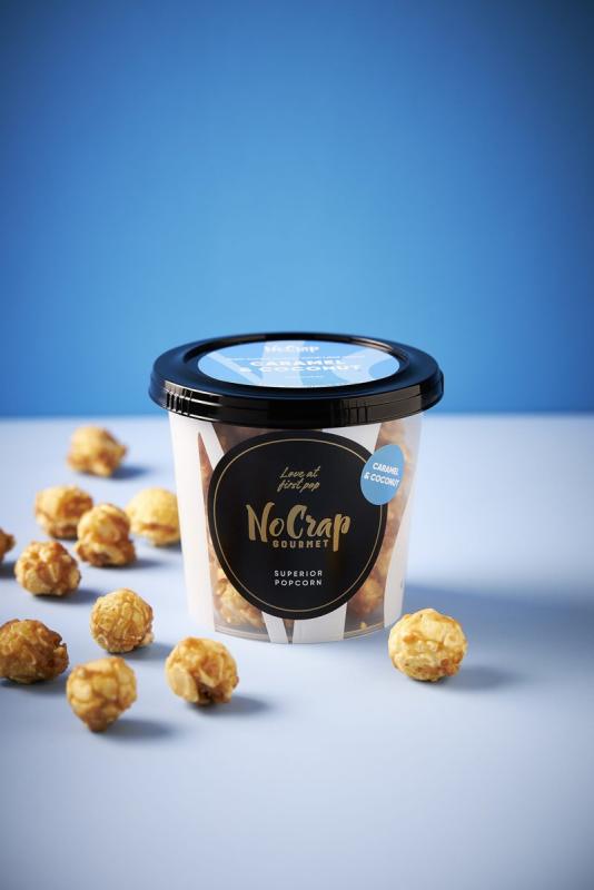 No Crap Gourmet Popcorn Kokos / Karamel 65g