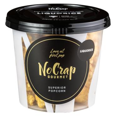 No Crap Gourmet Popcorn Lakrids 65g