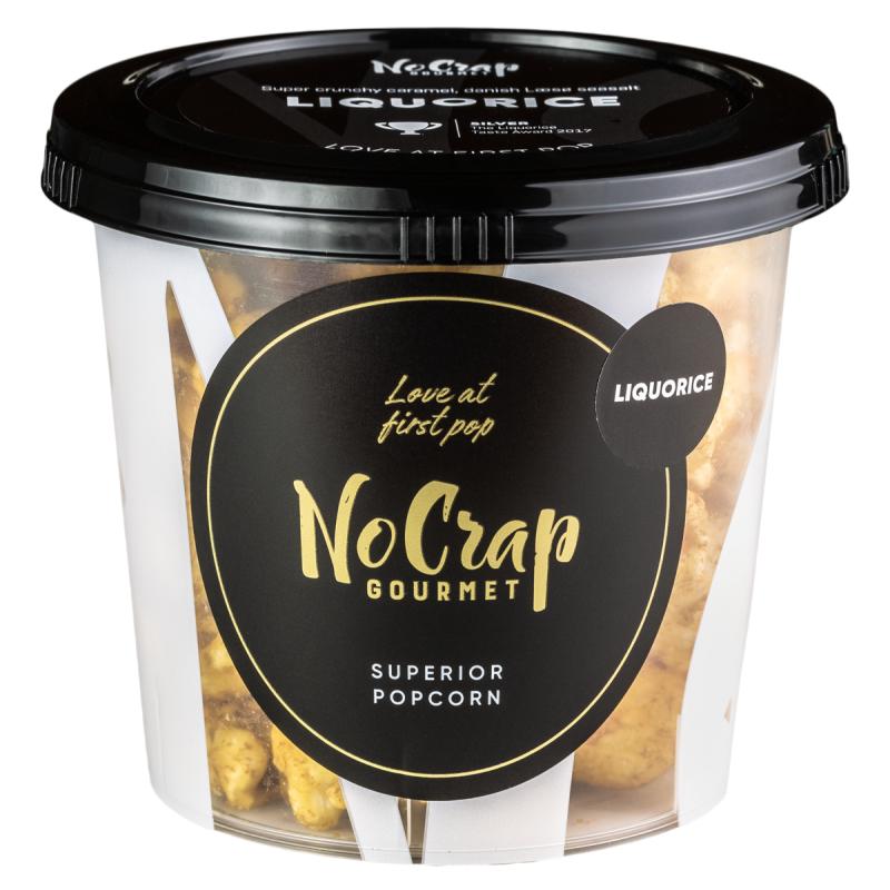No Crap Gourmet Popcorn Lakrids 65g