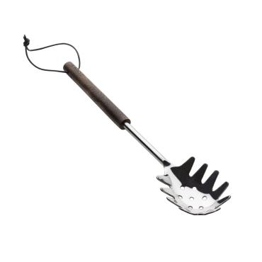 Pastaseske, mørkt træ/metal