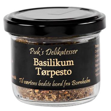 Puk's Delikatesser Basilikum tørpesto