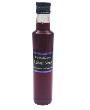 Puk's Delikatesser Blåbær sirup
