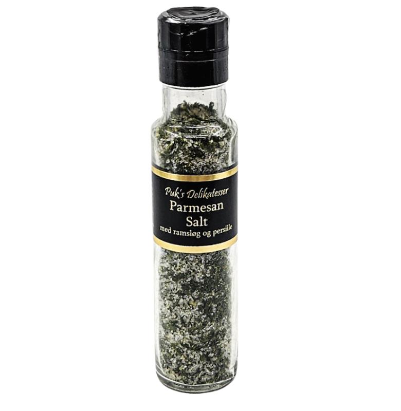 Puk's Delikatesser Parmesan Salt med ramsløg og persille