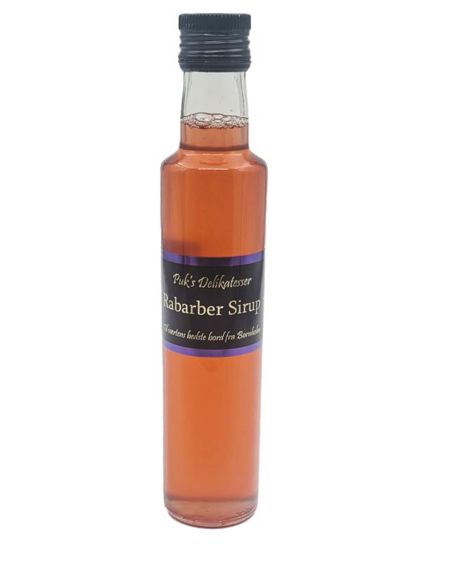 Puk's Delikatesser Rabarber sirup