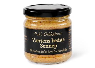 Puk's Delikatesser Værtens bedste sennep