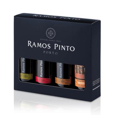 Ramos Pinto Gaveæske Sæt med 4 x 9 cl. portvin