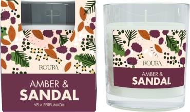 ROURA Amber & Sandal duftlys
