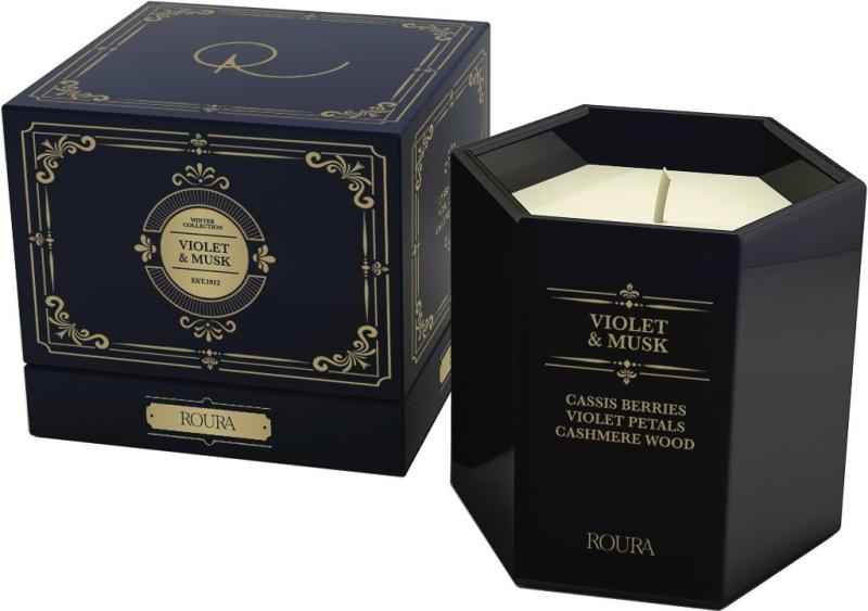 ROURA Violet & Musk duftlys