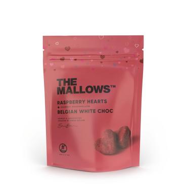 The Mallows RASPBERRY HEARTS