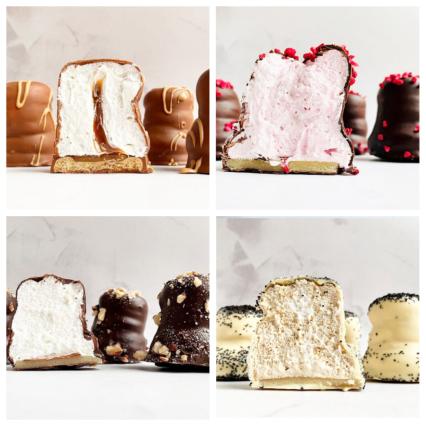 Flødeboller Chokoladekurven