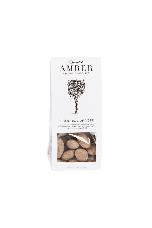 Summerbird Liquorice Dragée 100g  mandler