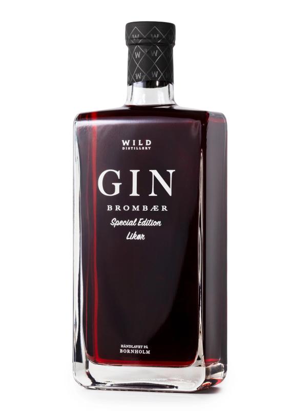 Økologisk Brombær Gin Likør 32% – 70 cl