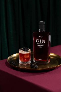 Økologisk Brombær Gin Likør 32% – 70 cl