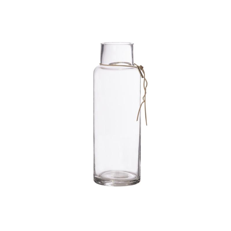 Glasvase D10 H34 cm